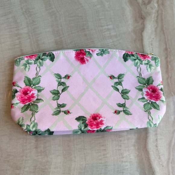 Estee Lauder Ladurée Pink Floral Cosmetic Bag - Picture 3 of 12